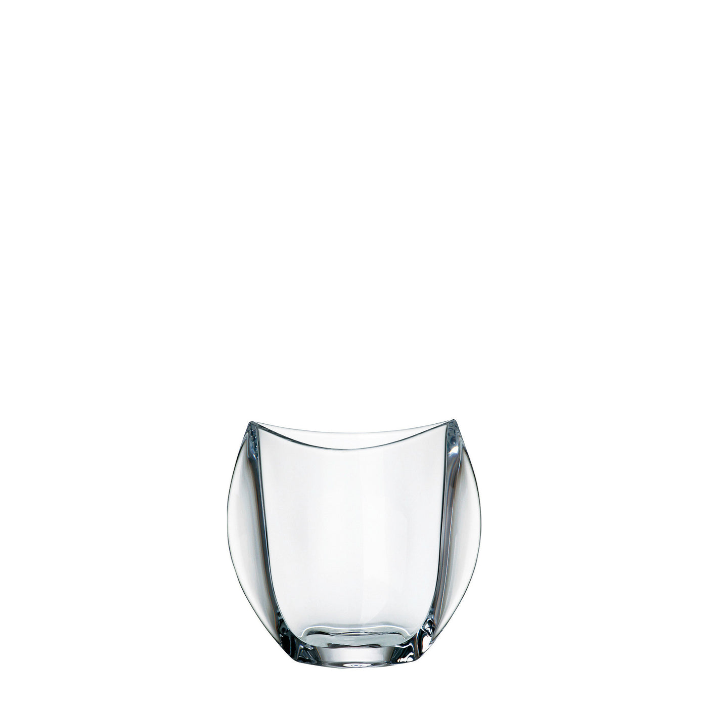 Vysoká skleněná váza Crystal Bohemia Orbit 18 cm